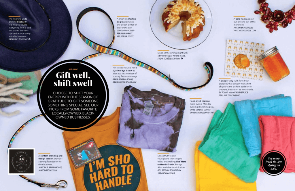 Black, Locally owned Gift Guide